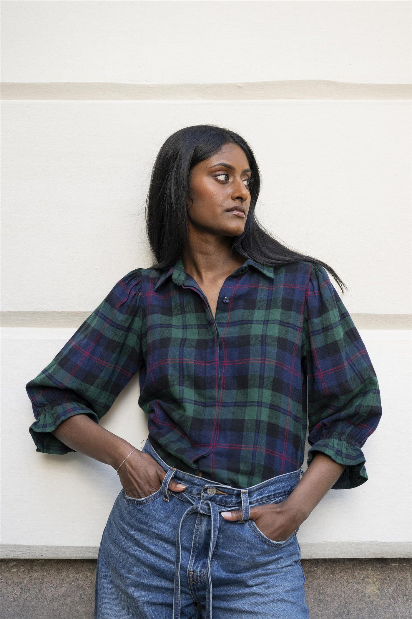Amy Shirt Scottish Plaid