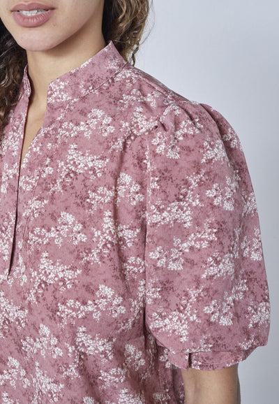 Venny Shirt Rose Flower