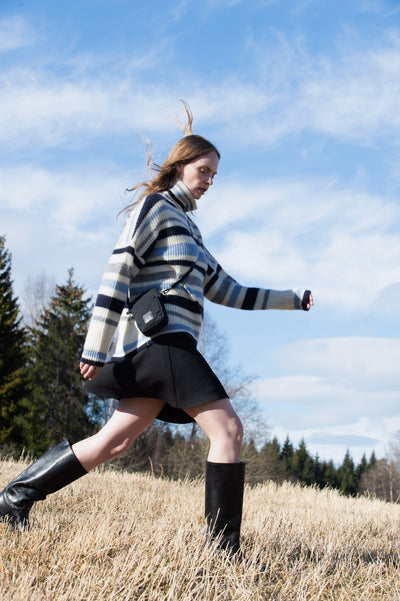 Stellar Sweater Offwhite/Blue