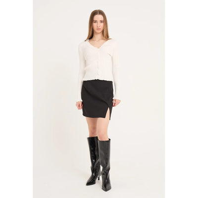 Fabian cardigan White
