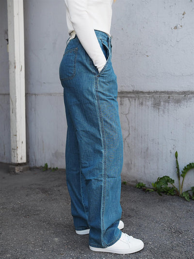 Boa Pleat Jeans Bristol Denim Wash