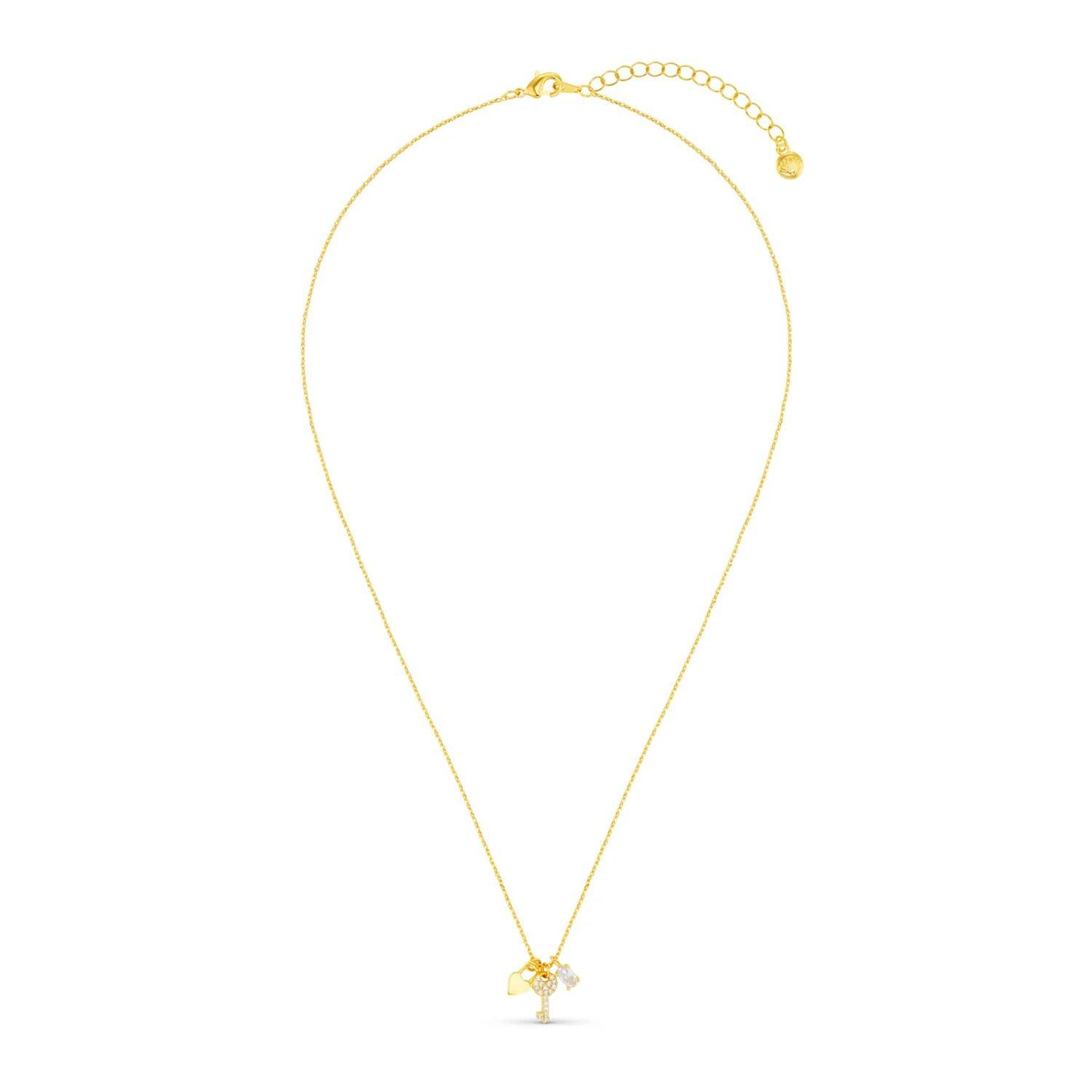 Charm Cluster Necklace