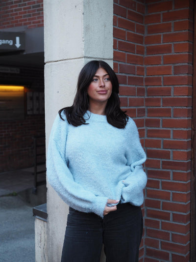 Patrisia new knit pullover Light Blue