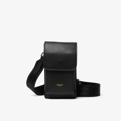 Alex Grained Leather Black