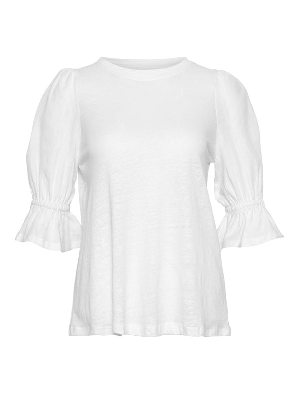 Janna linen top White