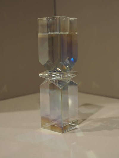 Krystall stake, regnbue