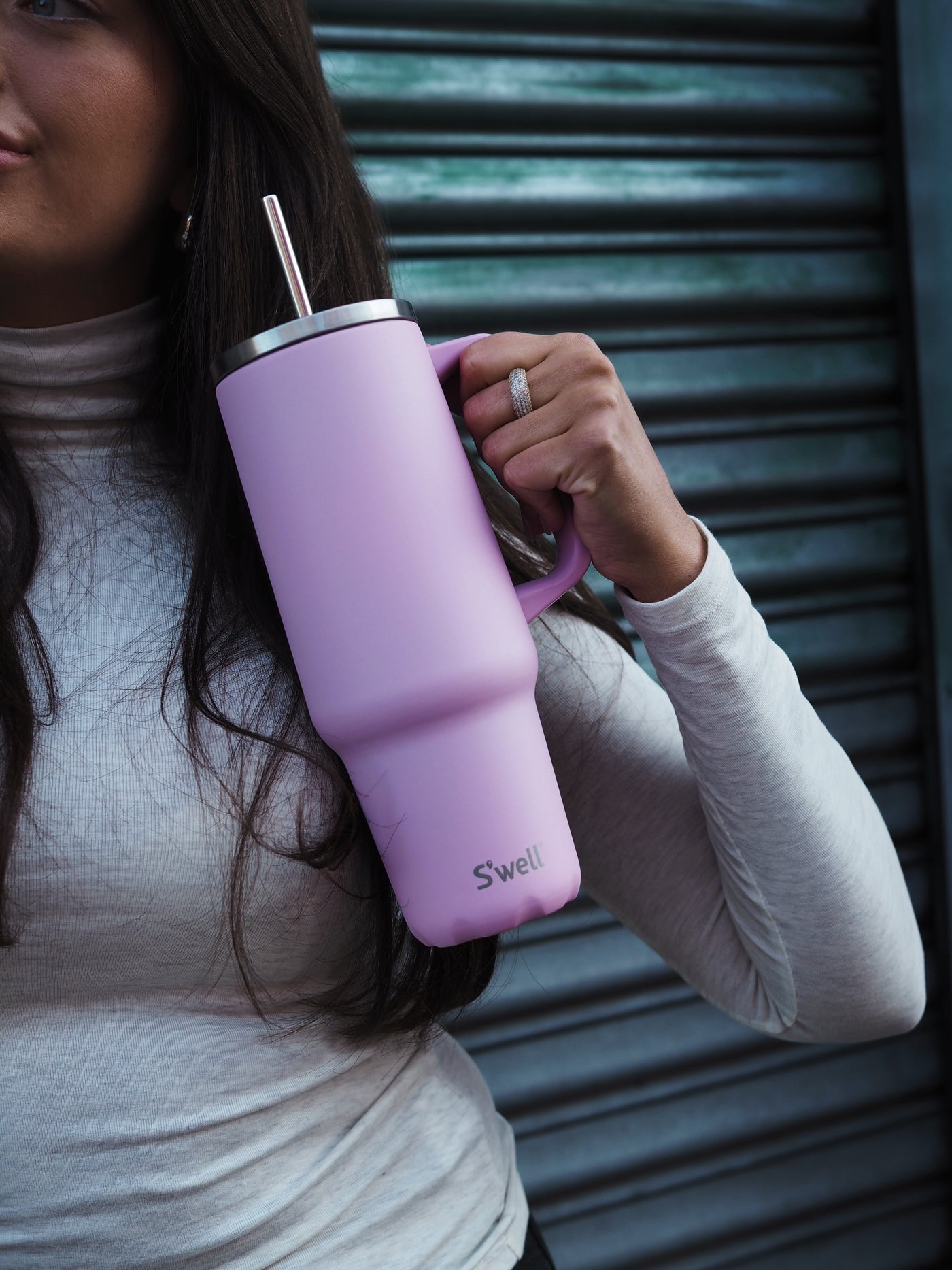 Hydrangea Pink Tumbler XL 1180ml