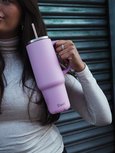 Hydrangea Pink Tumbler XL 1180ml