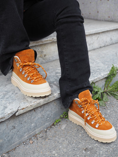 Hiking Core Cap Suede Cognac
