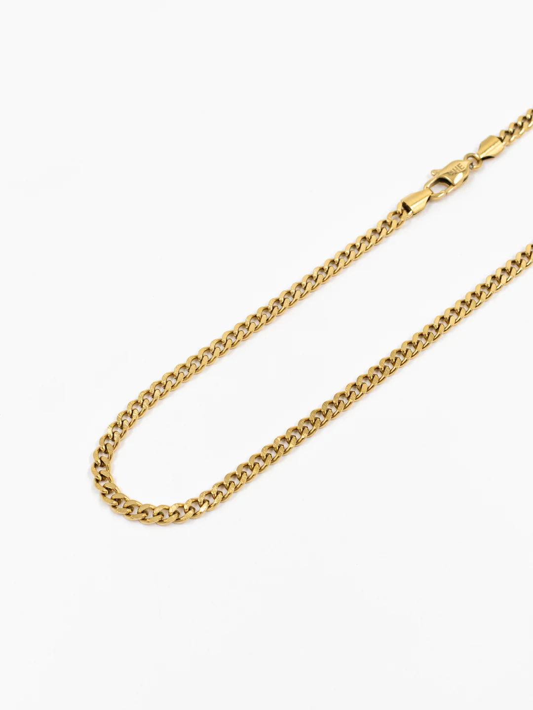 Petite Cuban Chain Gold 46cm