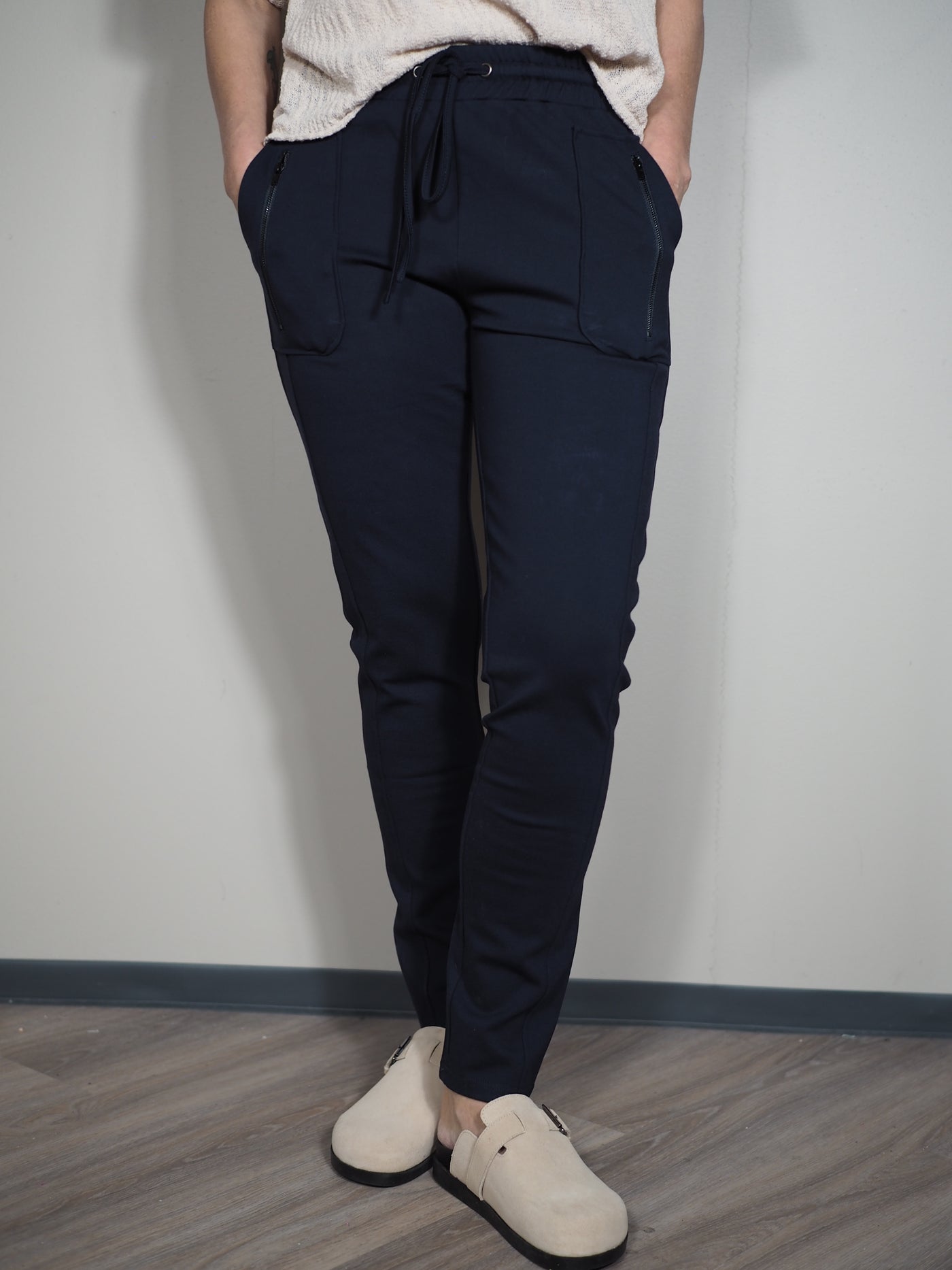 Collage trouser navy