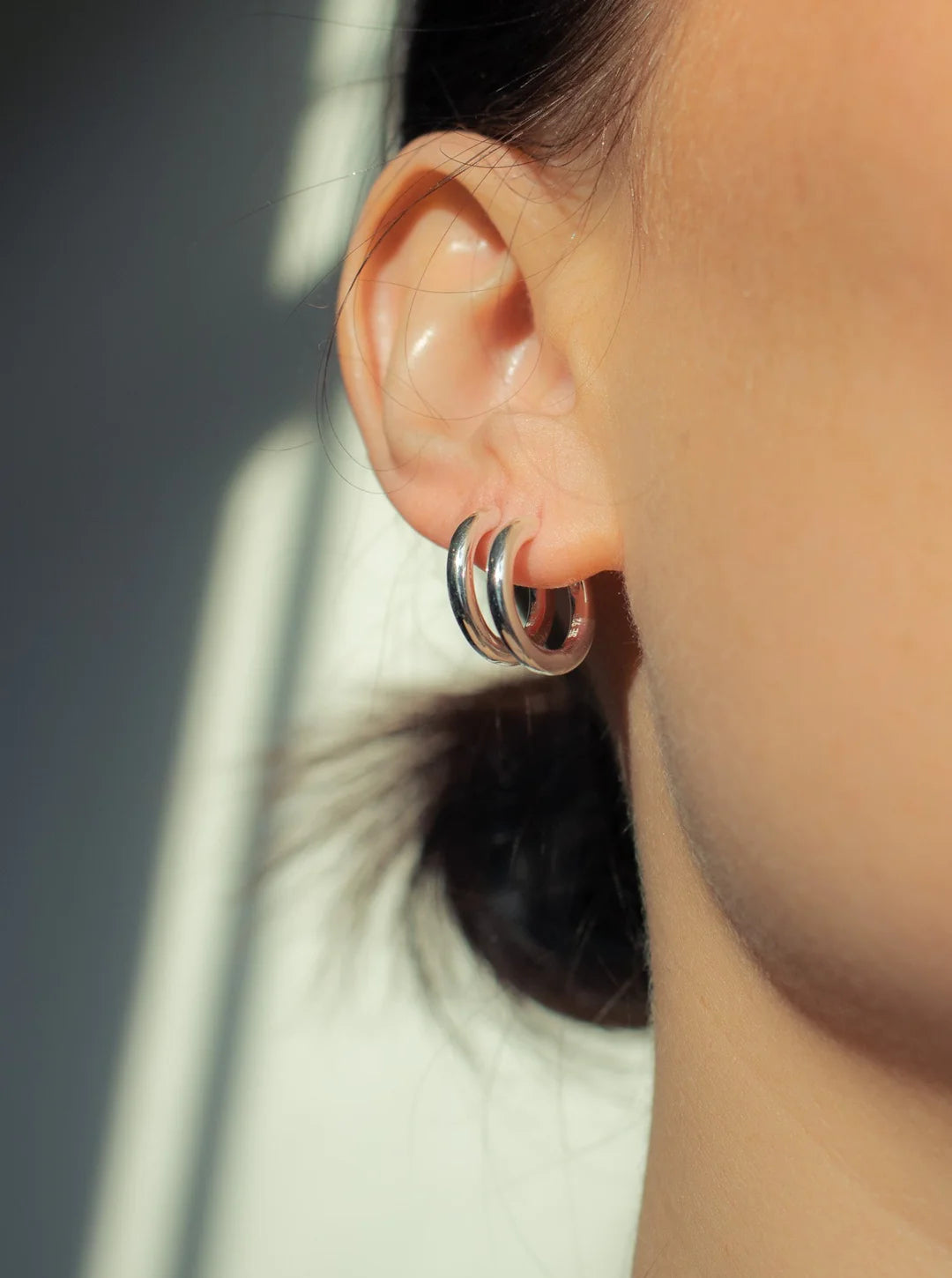 Perfect Hoops (S) Silver