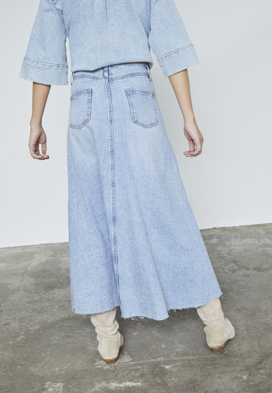 Osla Skirt Denim Wash