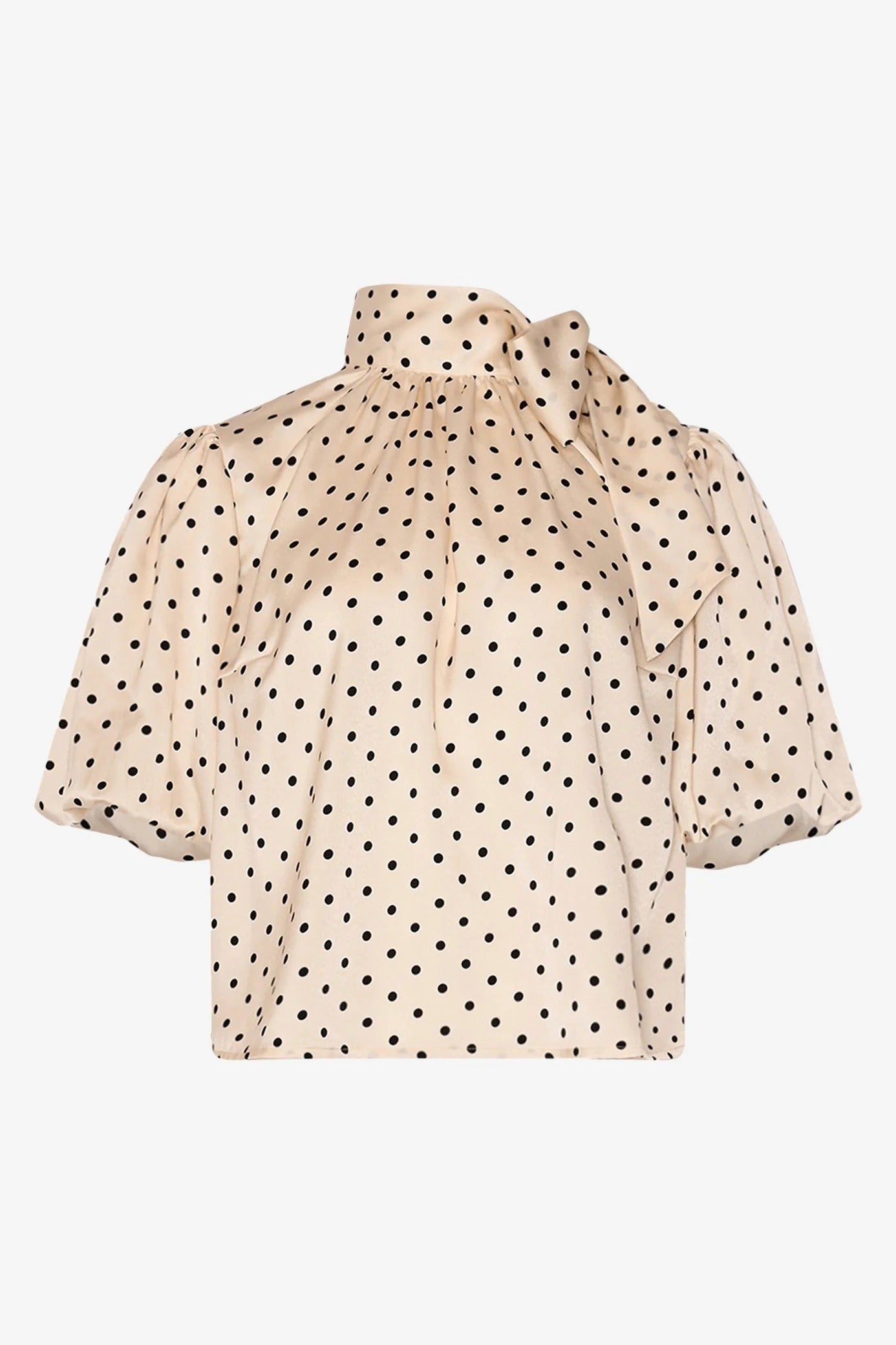 Kesha Blouse Carmine White Print