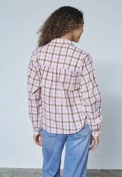 Edva Shirt Pink Check