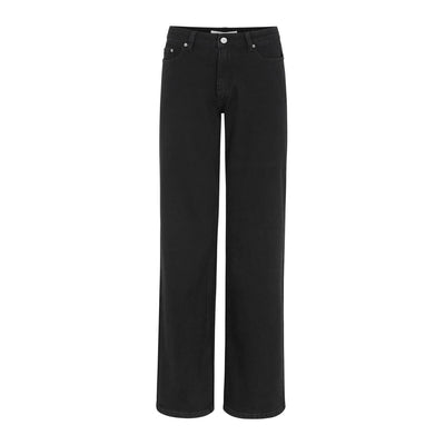 Willa Midwaist Wide Jeans Black