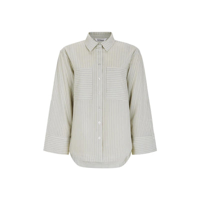 Peggy Shirt Snow White Stripe