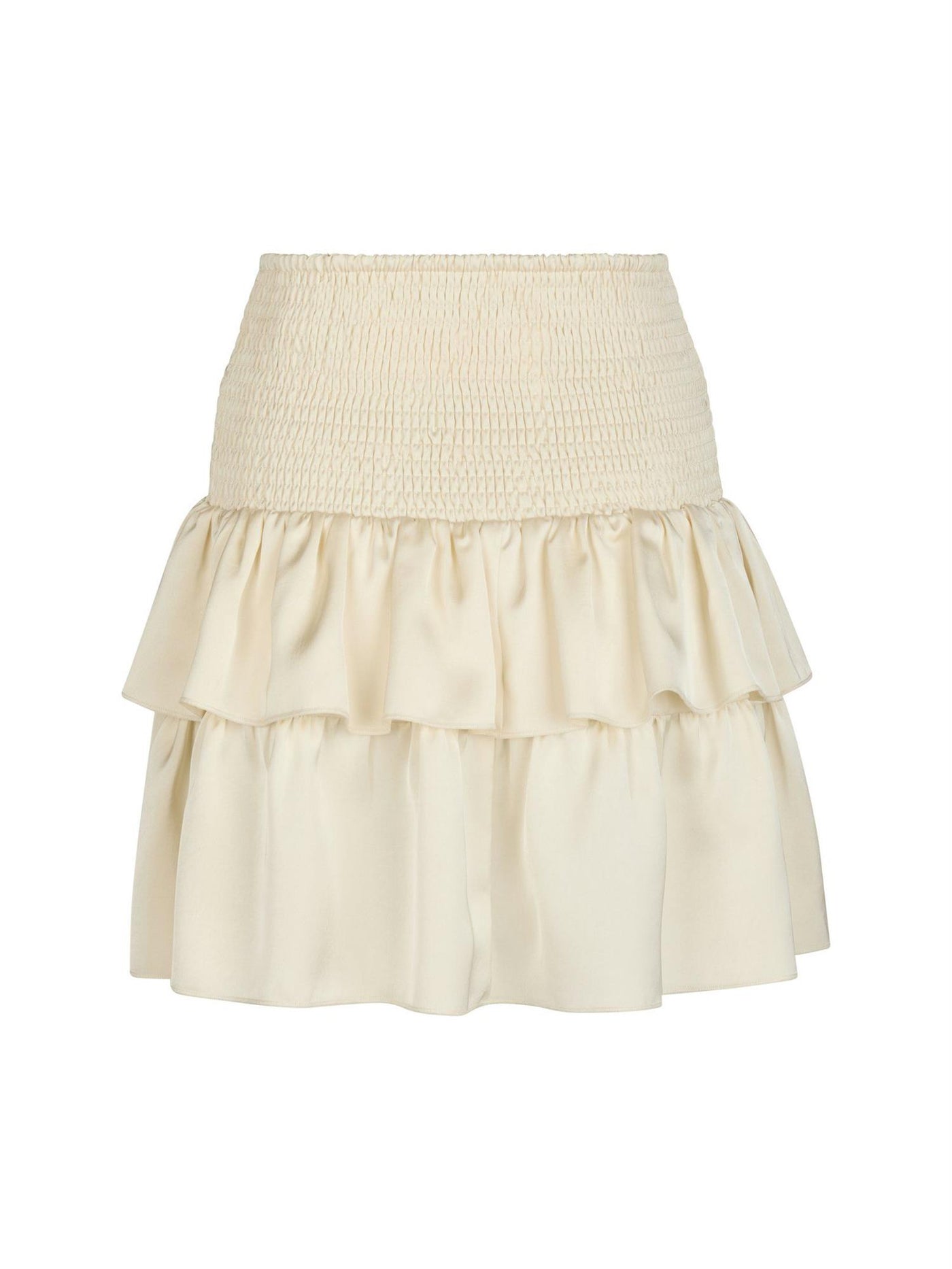 Carin Heavy Sateen Skirt Pearl