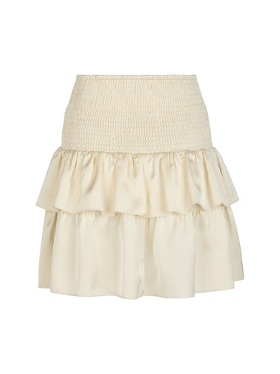 Carin Heavy Sateen Skirt Pearl