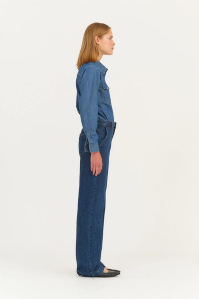 Brooke French Jeans Wash Middark Nottingham