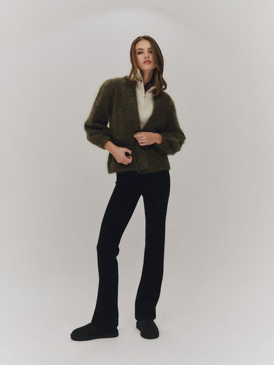 Fredrikke Chunky Moss Green