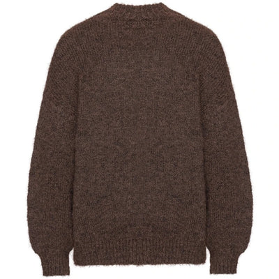 Patrisia solid knit Dark Brown