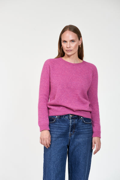 Fiona Sweater Soft Fuchsia