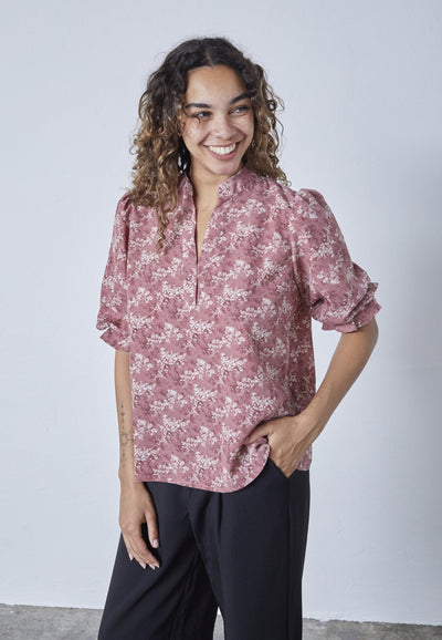 Venny Shirt Rose Flower