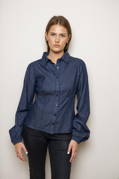 Live Blouse Dark denim