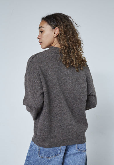 Luca Cardigan Brown Mel