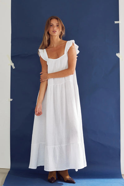 Lina Dress White