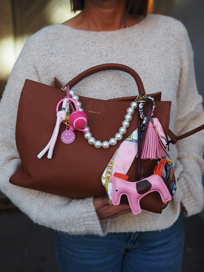 Pony charm set pink