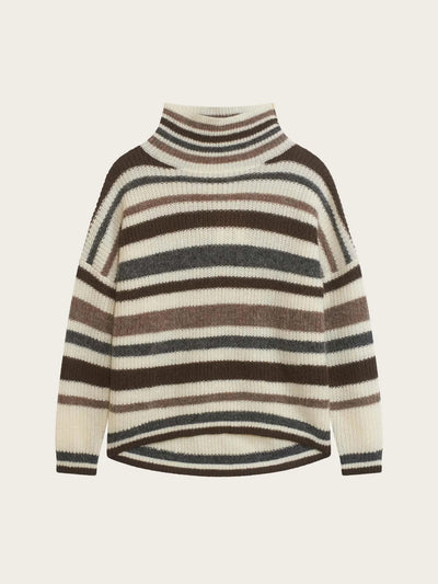 Stellar Sweater Offwhite/Brown