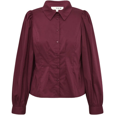 Malika Shirt Bordeaux
