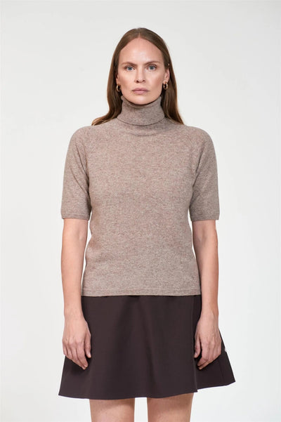 Davies Sweater  Brown Melange