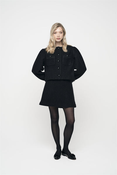Louvre Bouclé Black