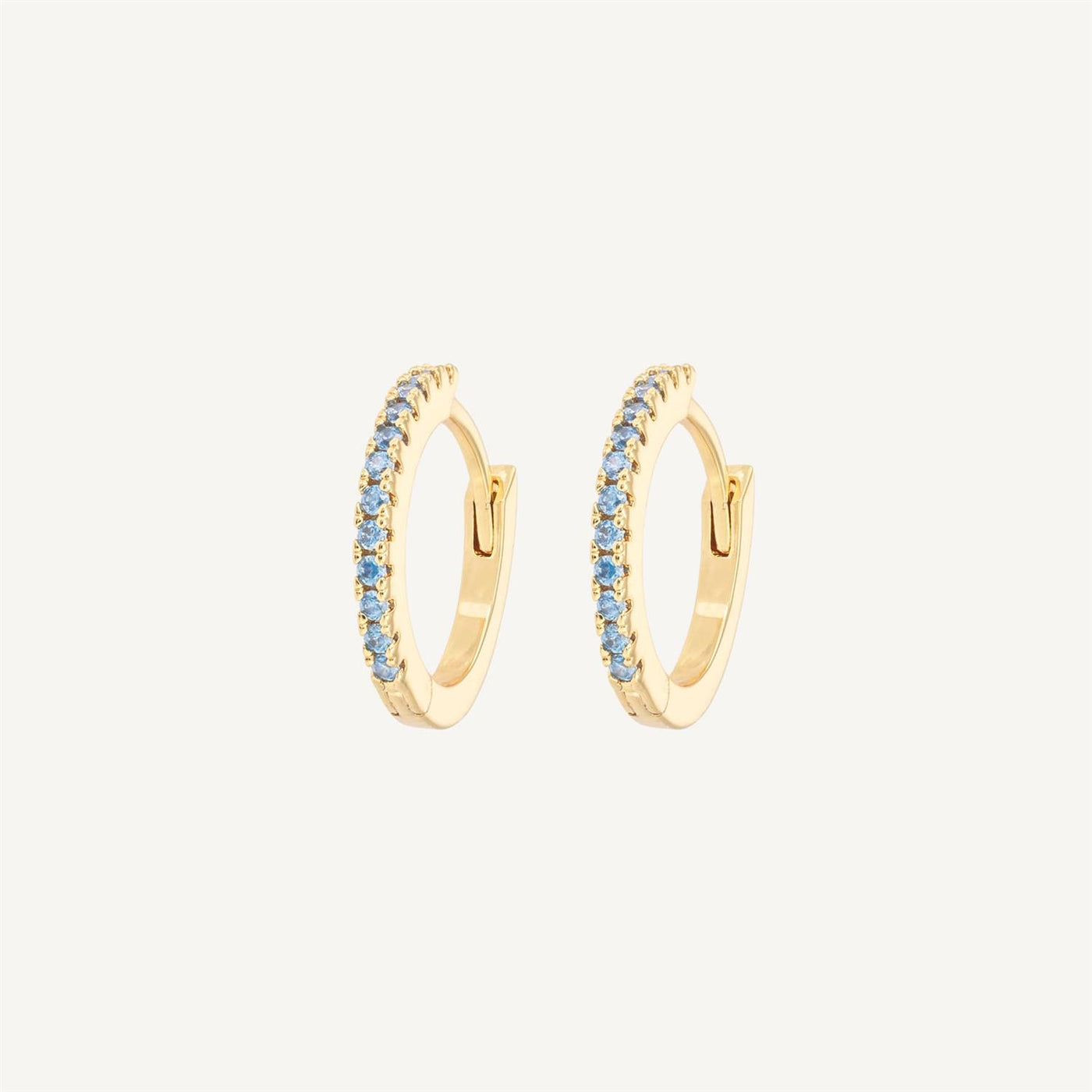 Medium Hoops Blue
