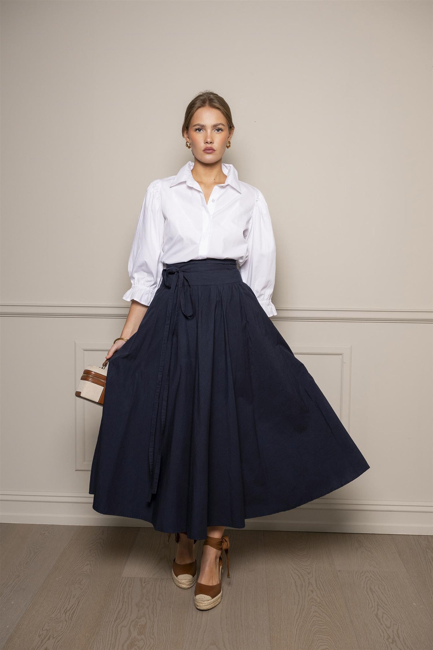 Astrid Skirt Marine Popin