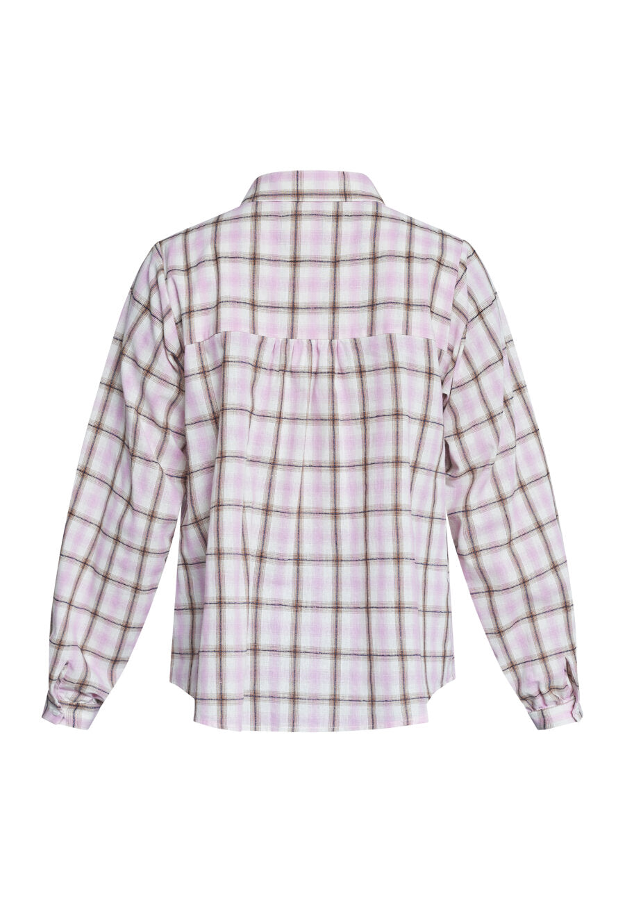 Edva Shirt Pink Check