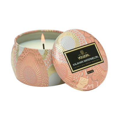 Mini Tin Candle 25tim Kalahari Watermelon