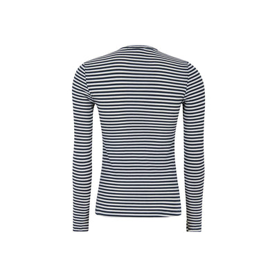 Fenja Stripe O-neck Top Total Eclipse