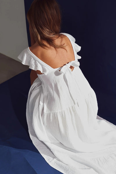 Lina Dress White
