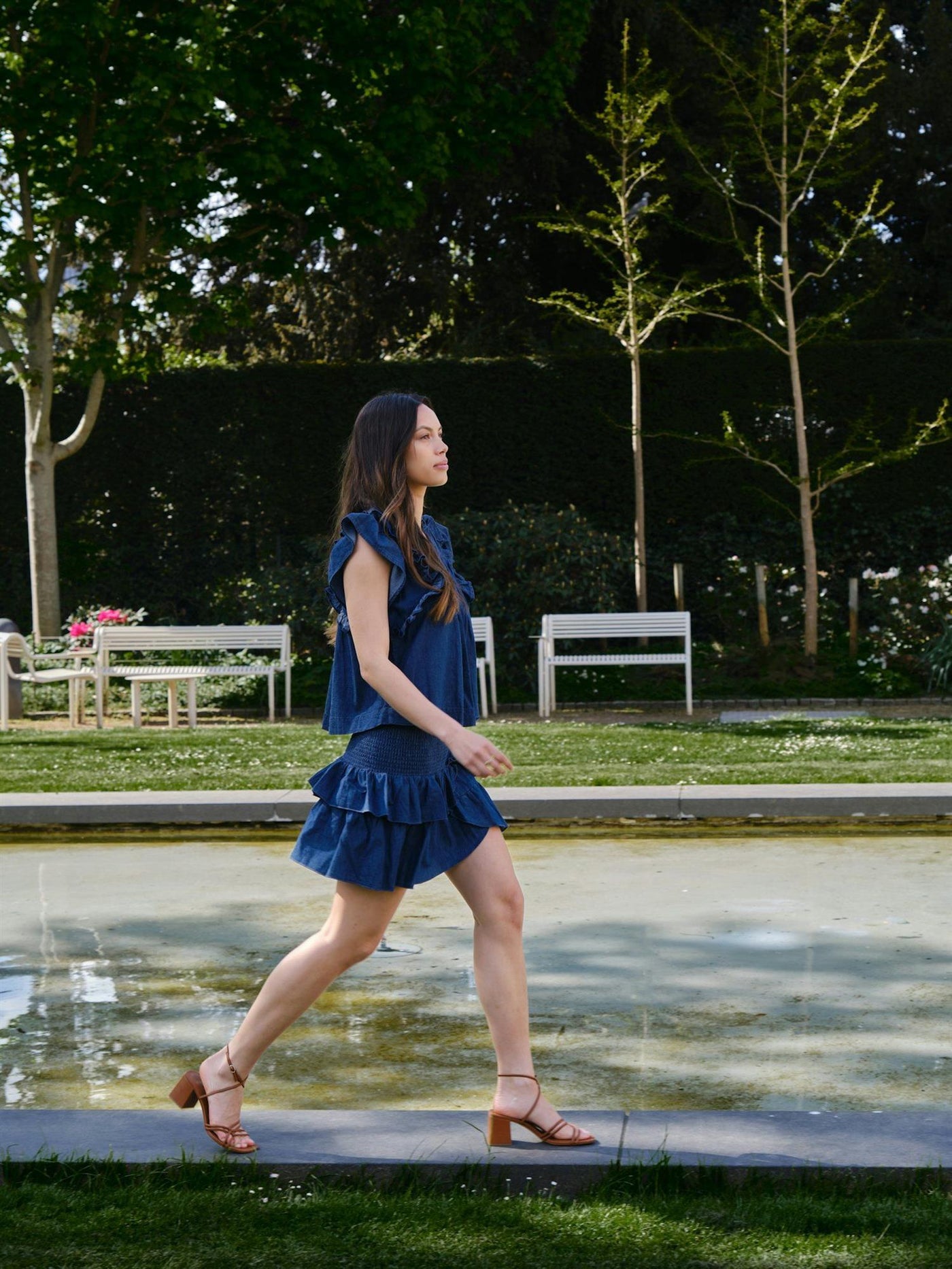 Carin Denim skirt