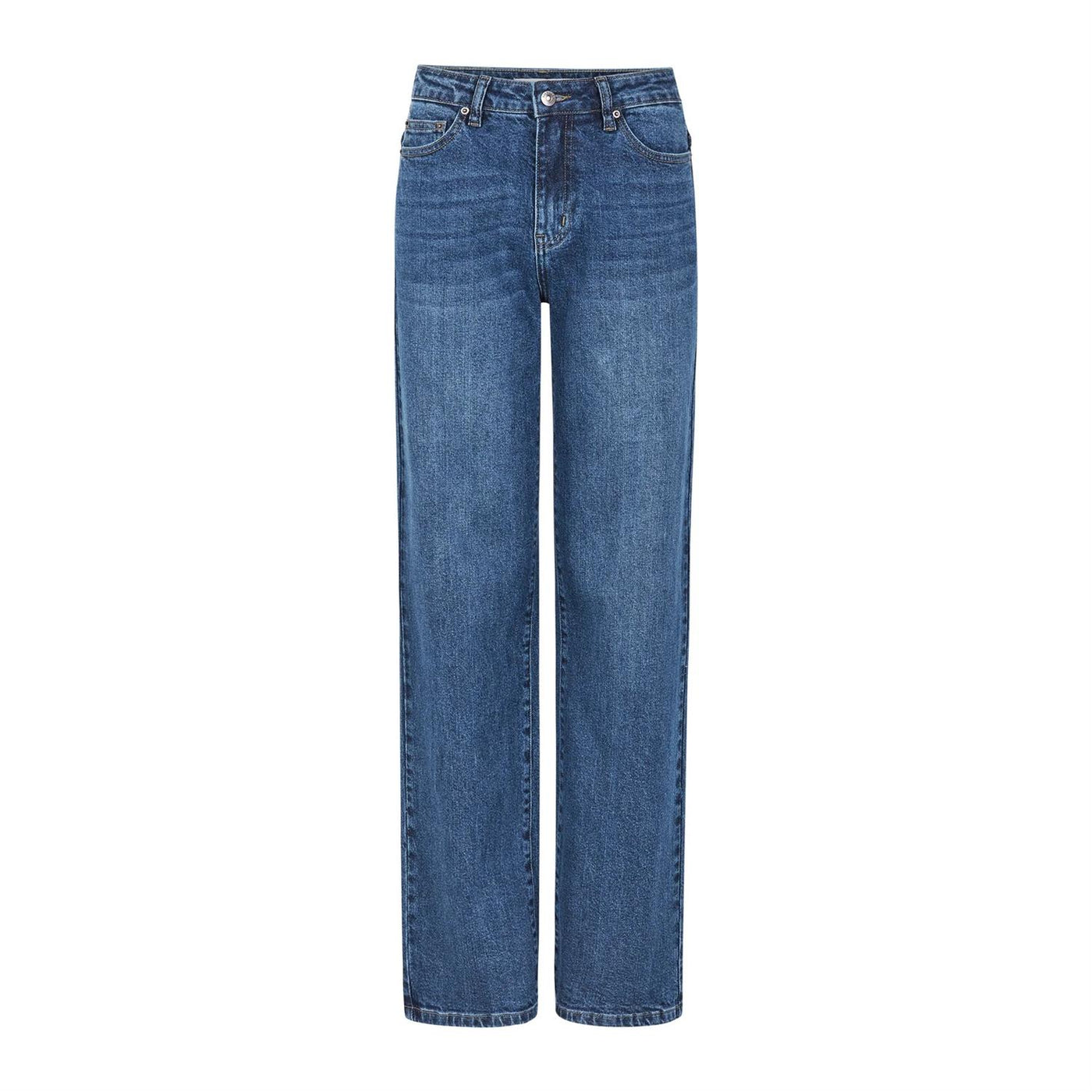 Willa Midwaist Wide Jeans Imagine dark blue