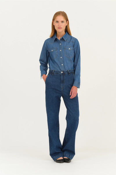 Brooke French Jeans Wash Middark Nottingham