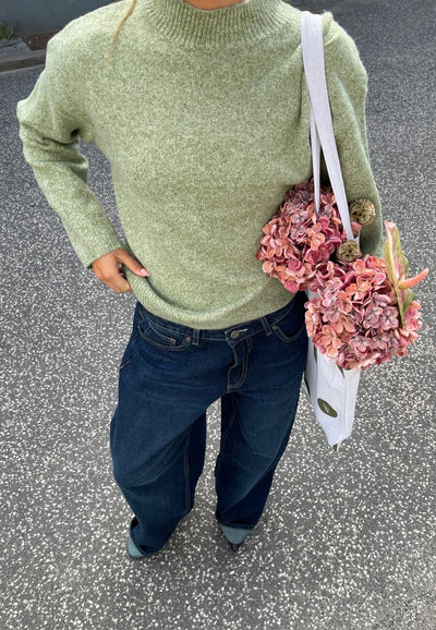 Luca Pullover Green Mel