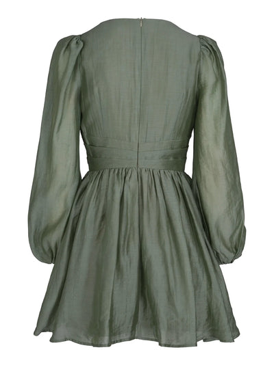 Maeve dress Dusty green