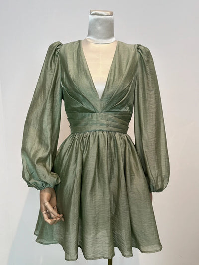 Maeve dress Dusty green