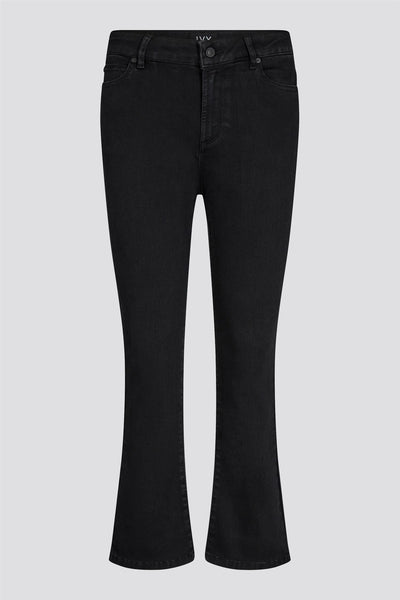 Johanna Kick Flare Wash Cool Excellent Black