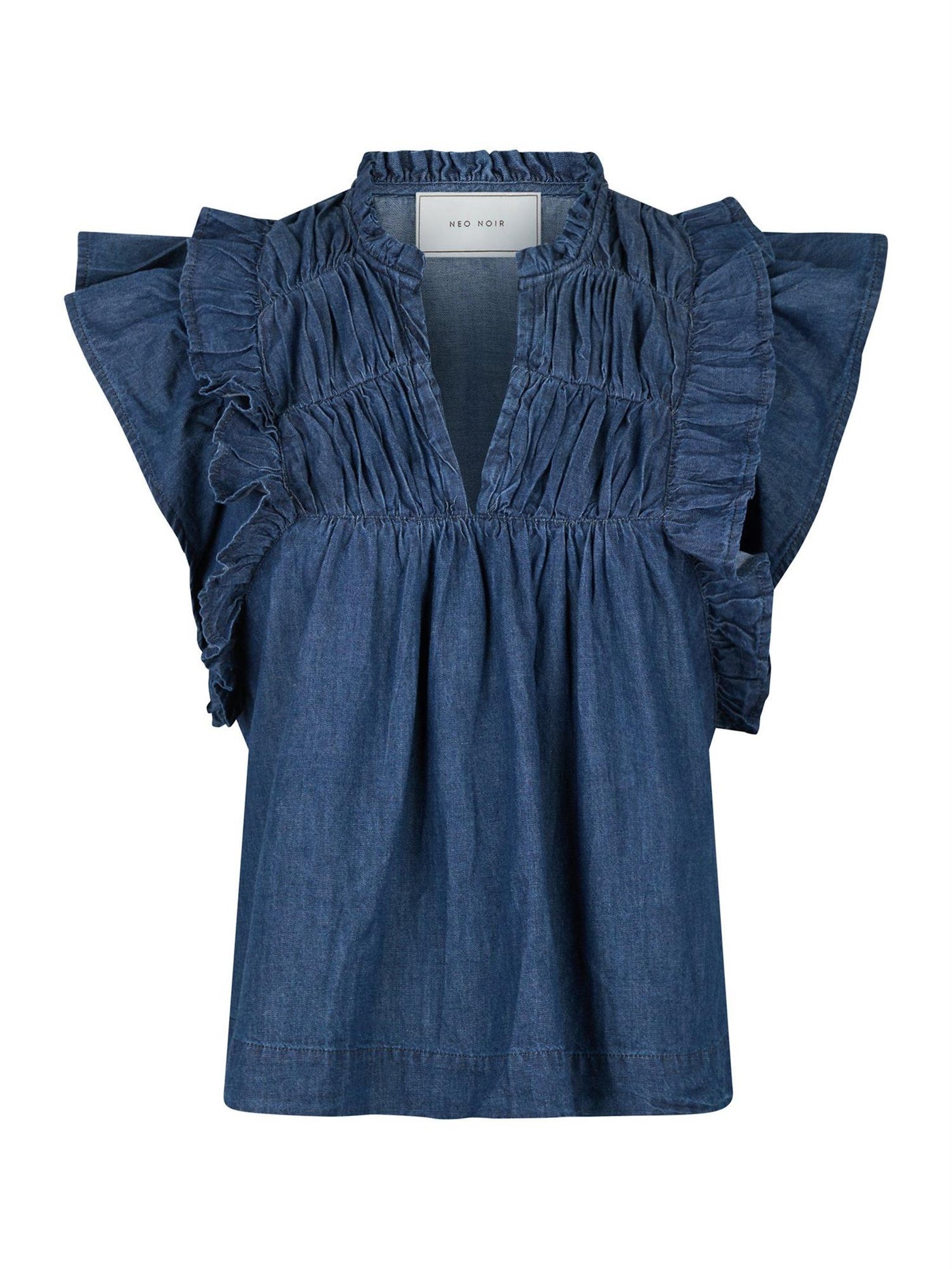 Jayla Denim Top